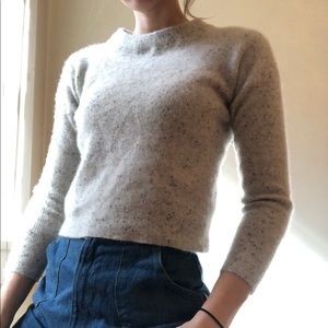 Madewell Cropped Wool Sweater